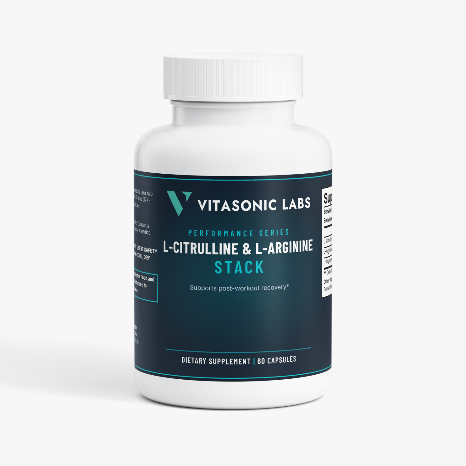 Vitasonic Labs L-Citrulline & L-Arginine Stack
