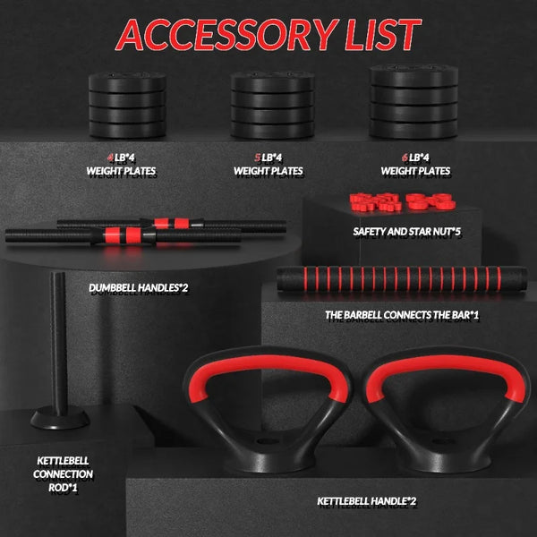 Transformable Fitness Set