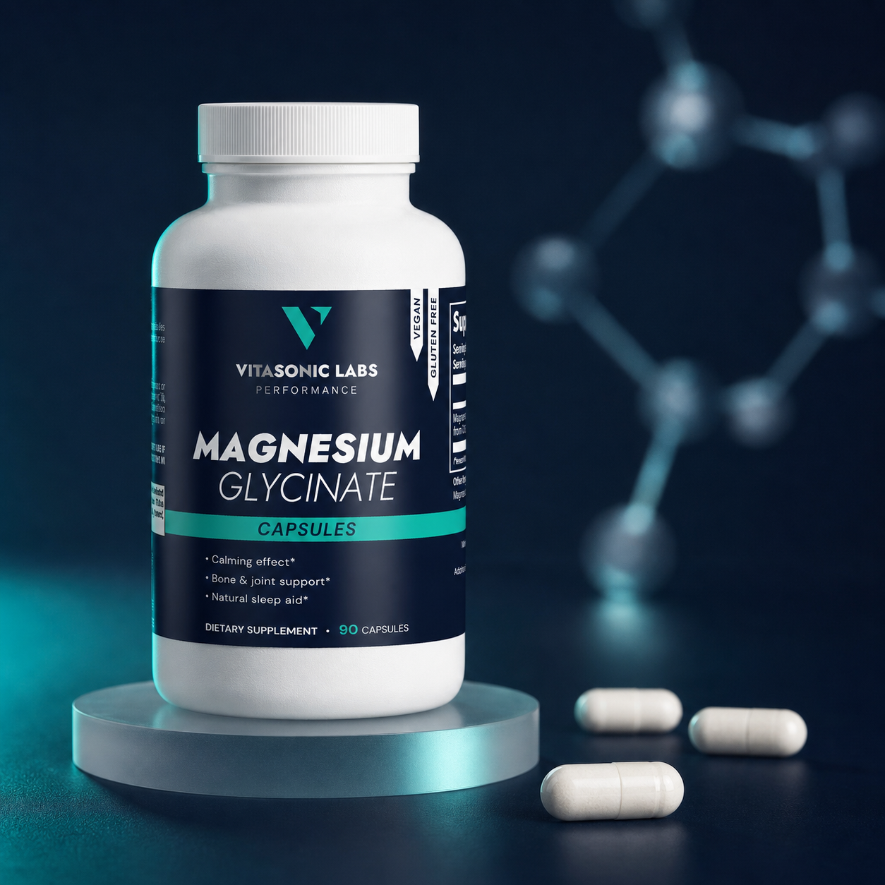 Magnesium Glycinate capsules and science-focused ingredient detail
