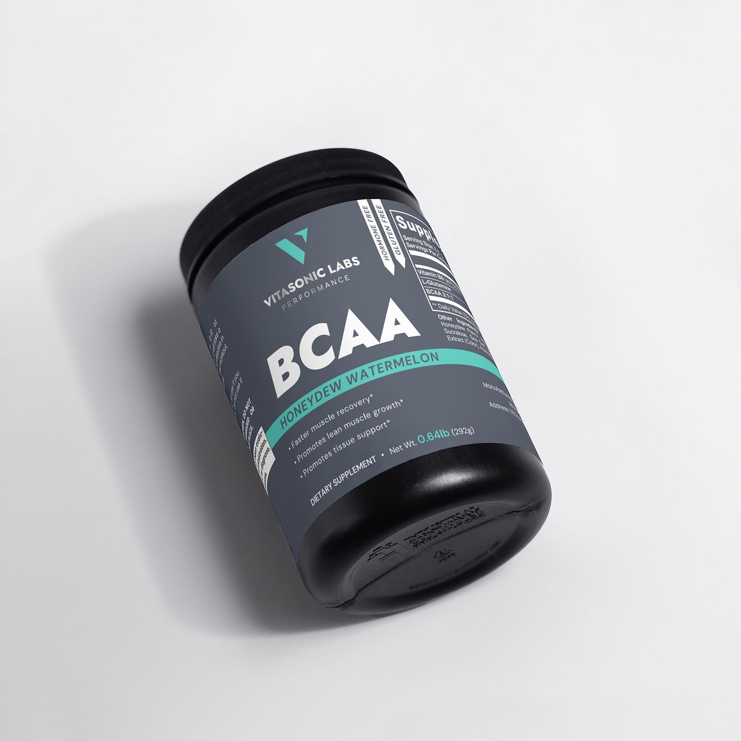 Vitasonic Labs BCAA Post Workout Powder Honeydew Watermelon
