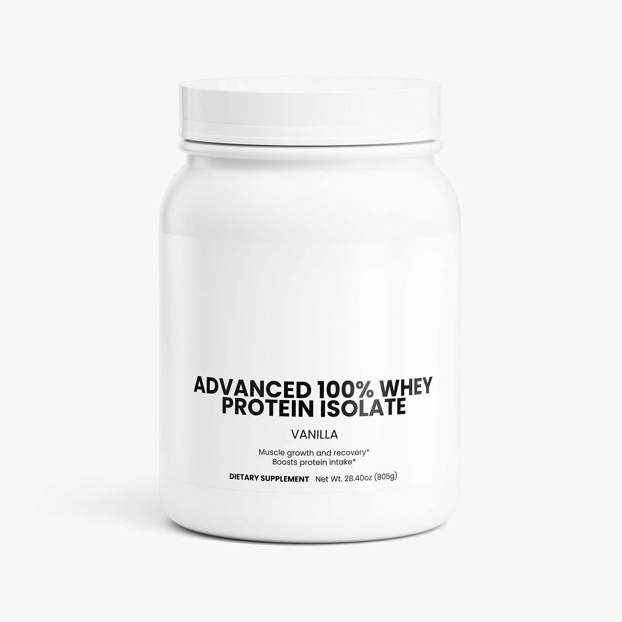 Advanced 100% Whey Protein Isolate (Vanilla)