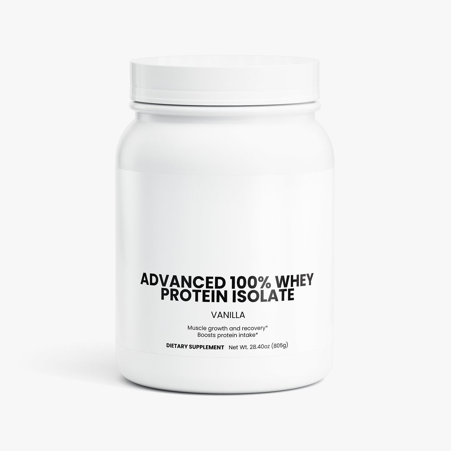 Advanced 100% Whey Protein Isolate (Vanilla)