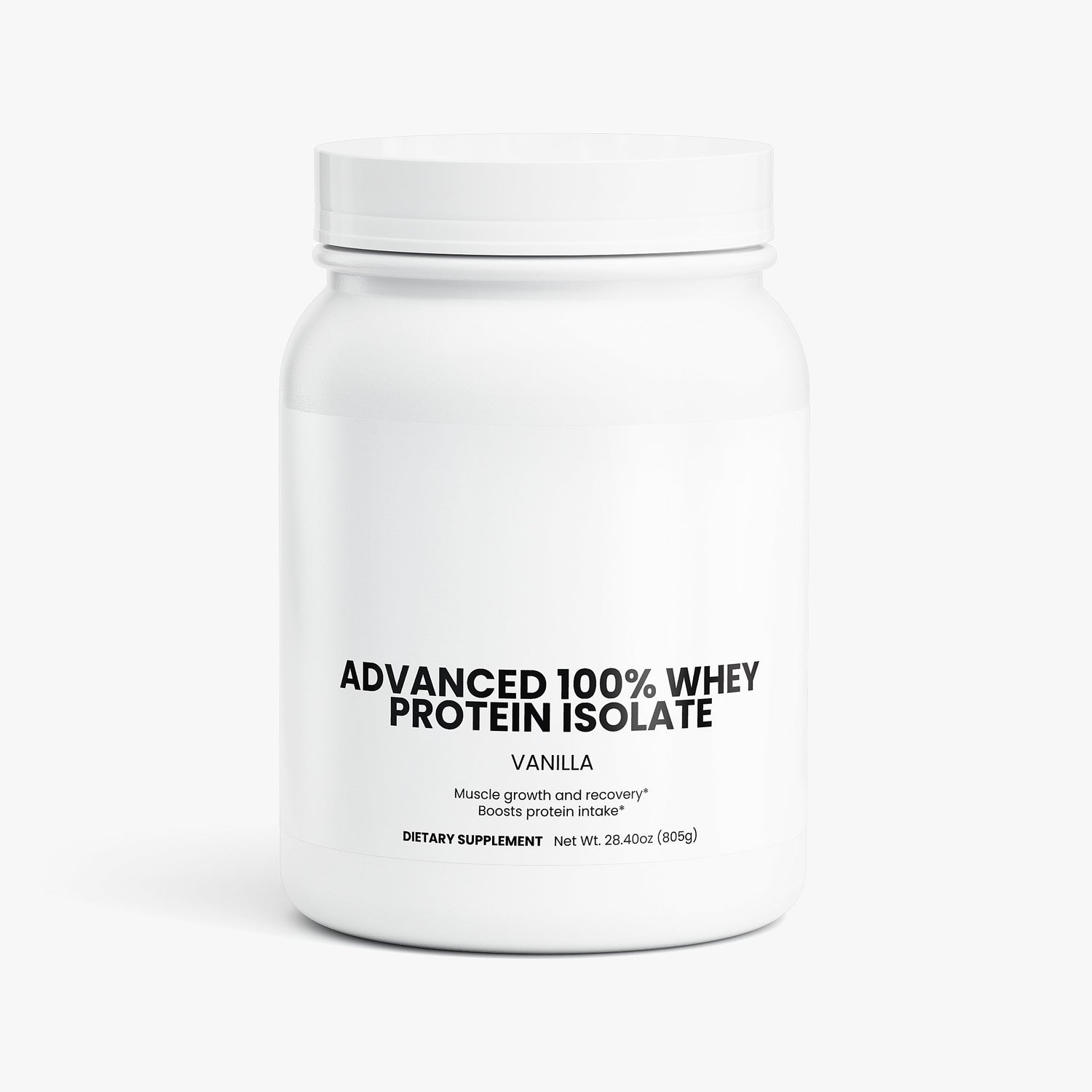 Advanced 100% Whey Protein Isolate (Vanilla)