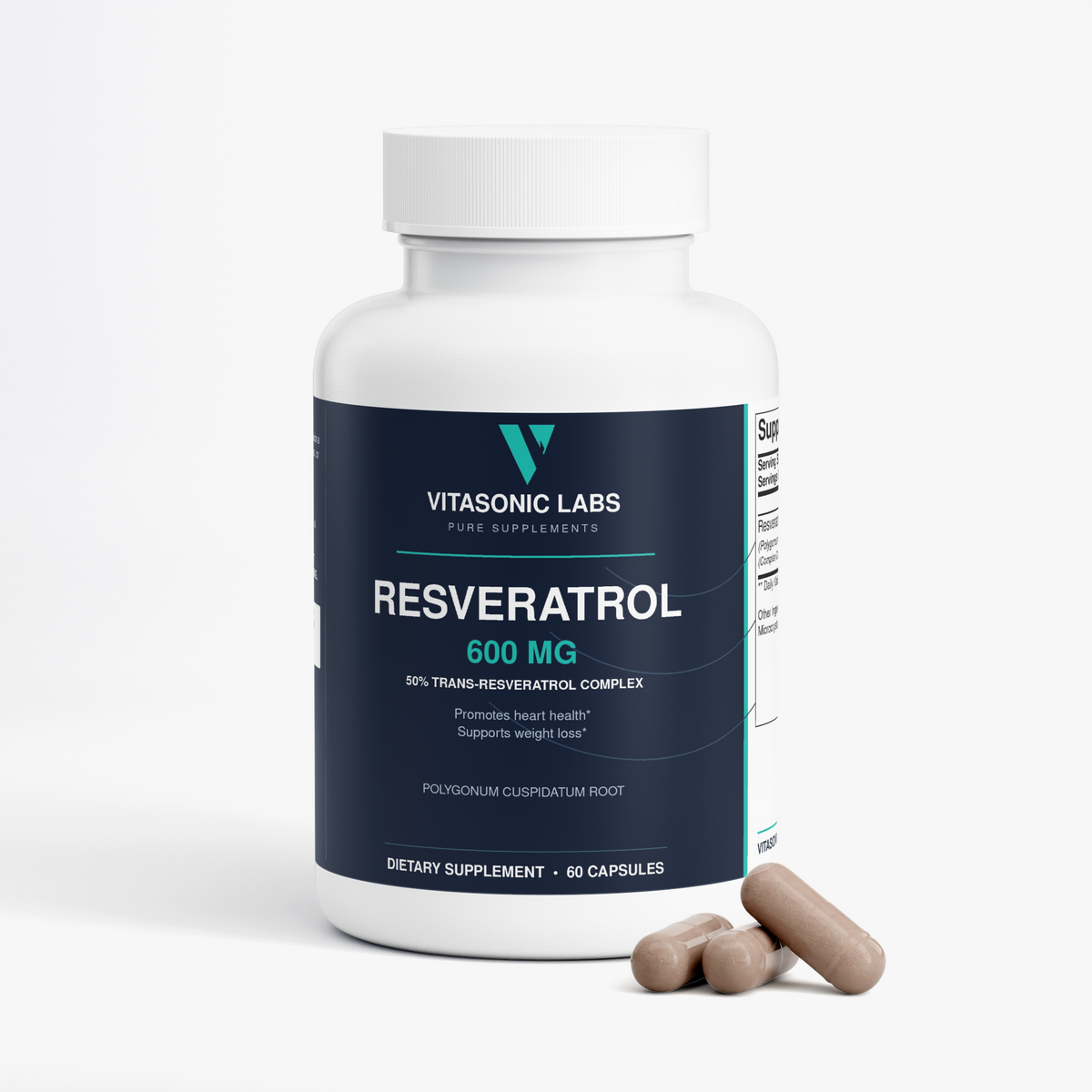 Vitasonic Labs Resveratrol 50% 600mg