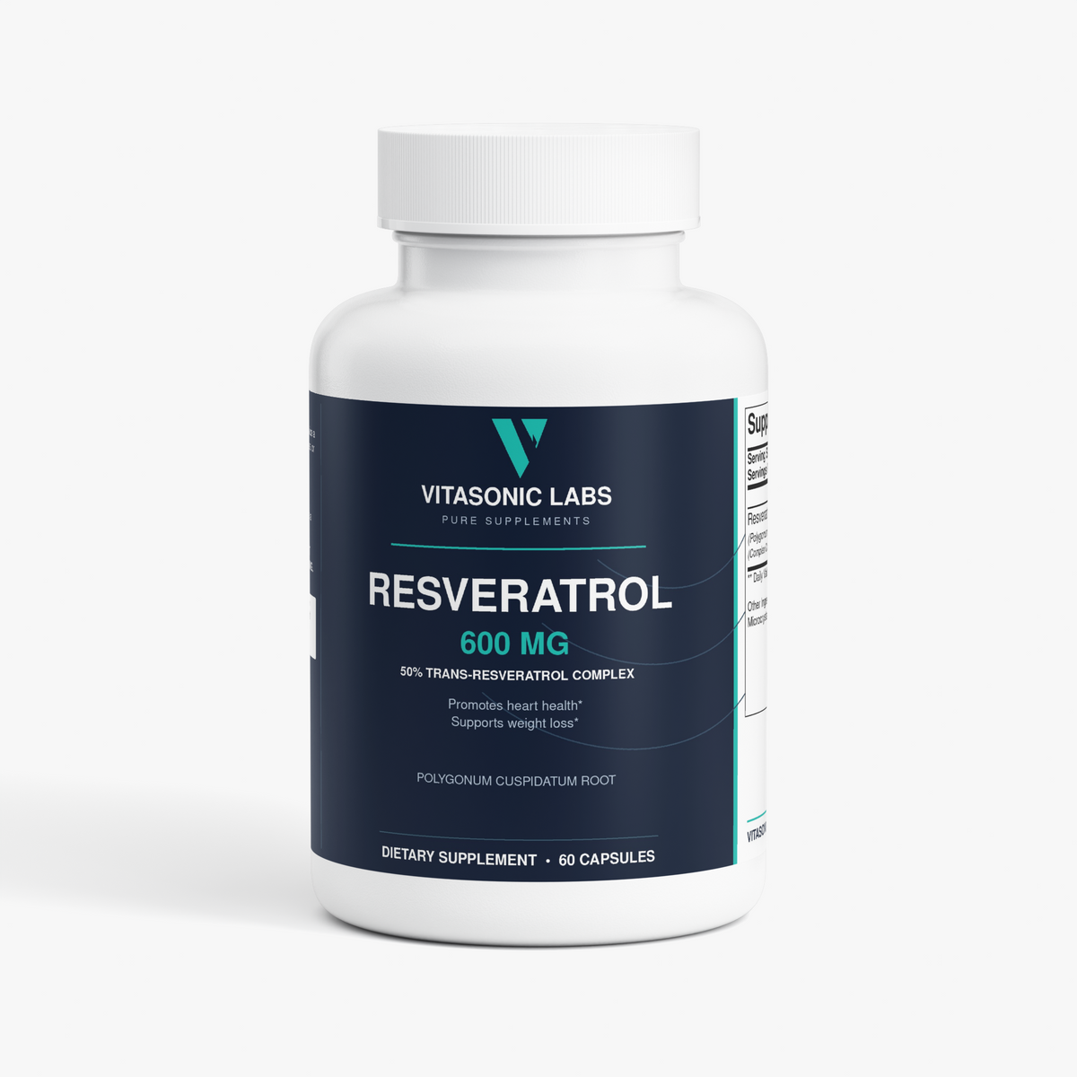 Vitasonic Labs Resveratrol 50% 600mg
