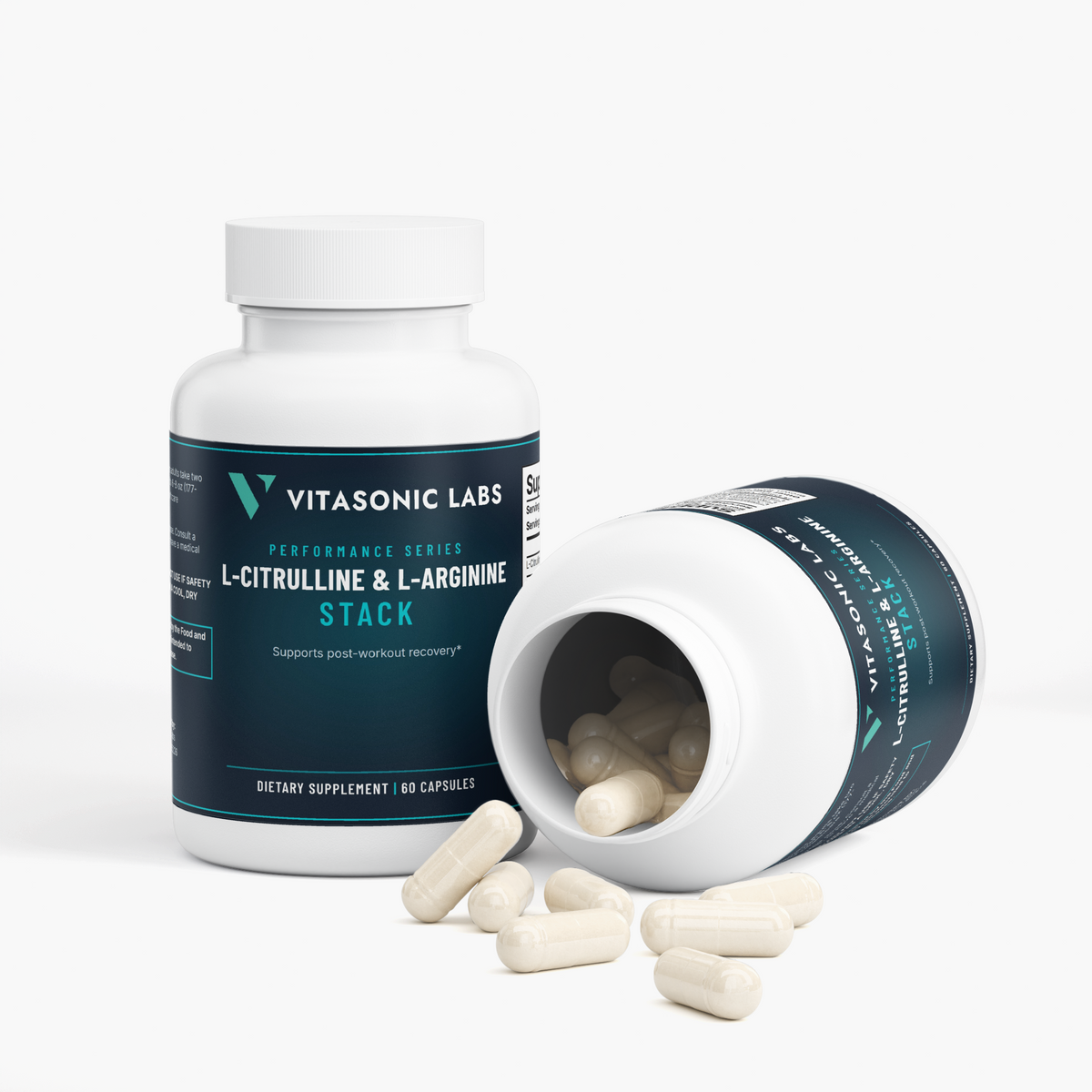 Vitasonic Labs L-Citrulline & L-Arginine Stack