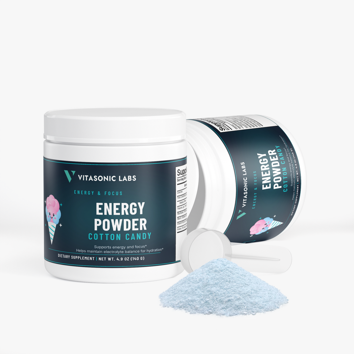 Vitasonic Labs Energy Powder (Cotton Candy)