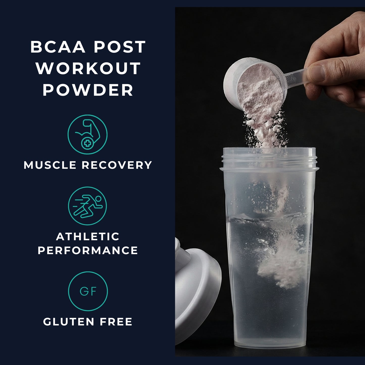 Vitasonic Labs BCAA Post Workout Powder Honeydew Watermelon