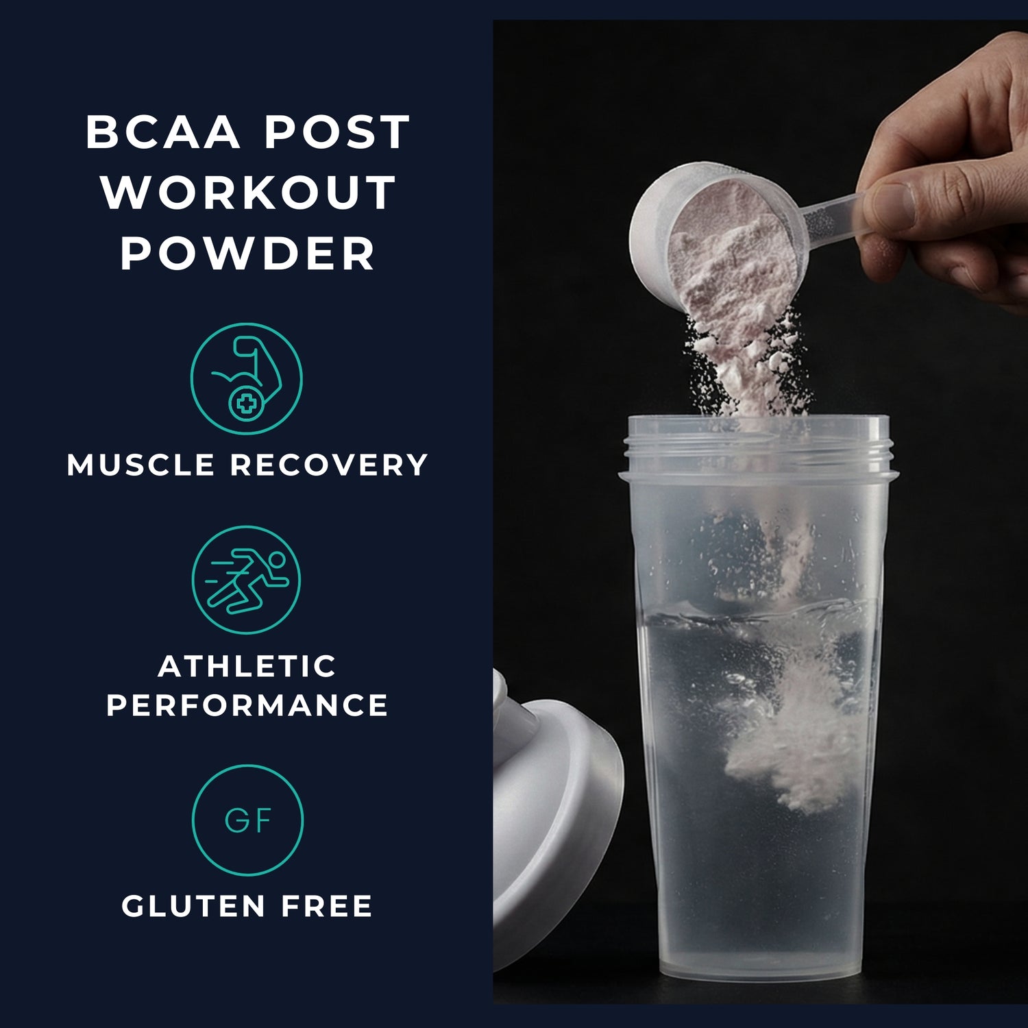 Vitasonic Labs BCAA Post Workout Powder Honeydew Watermelon