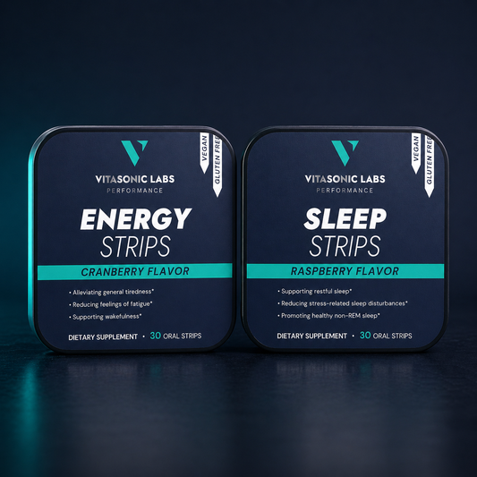 Vitasonic Labs Strip System — Energy + Sleep Bundle