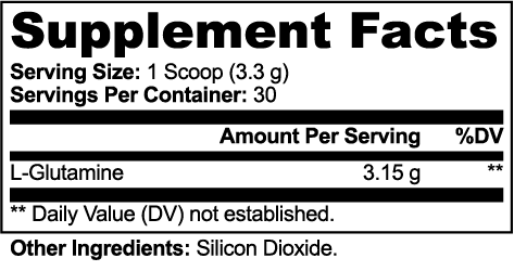 Vitasonic Labs L-Glutamine
