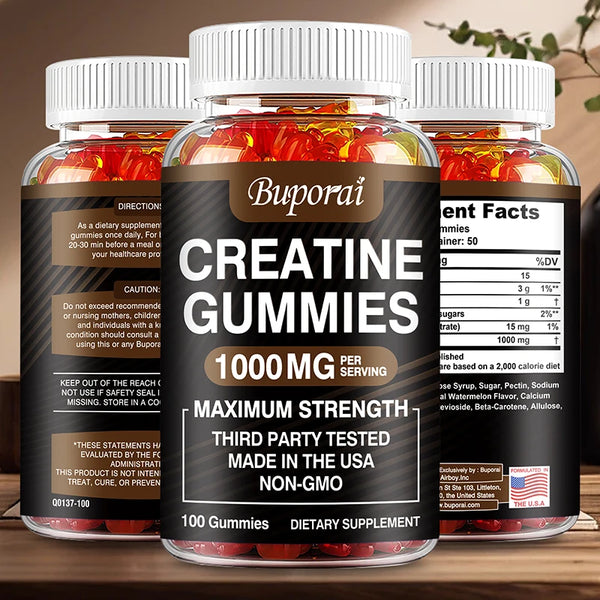 Energy Boosting Creatine Gummies