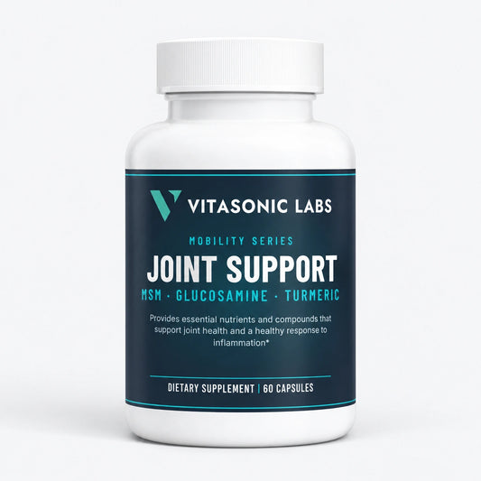Vitasonic Labs Joint Support — front product packshot on a pale neutral background